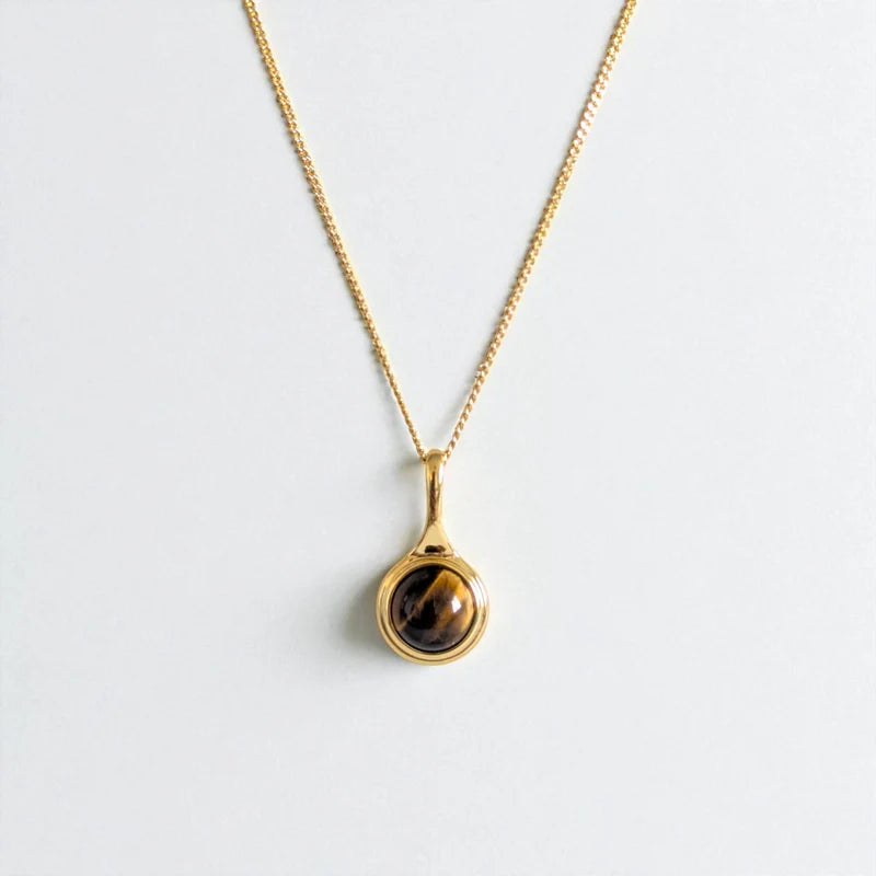 Luxury Tiger Eye Necklace For Ladies
