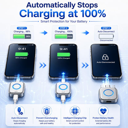 Smart Auto Stop Charging Adapter