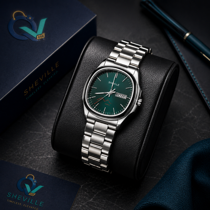 Classic Green Dial Men's Watch