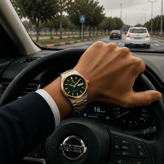 Green Dial Luxury Watch for Men