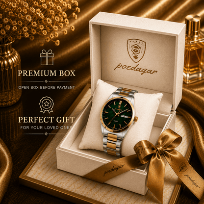 Green Dial Luxury Watch for Men