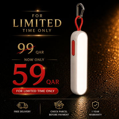 Portable LED Light with Power Bank